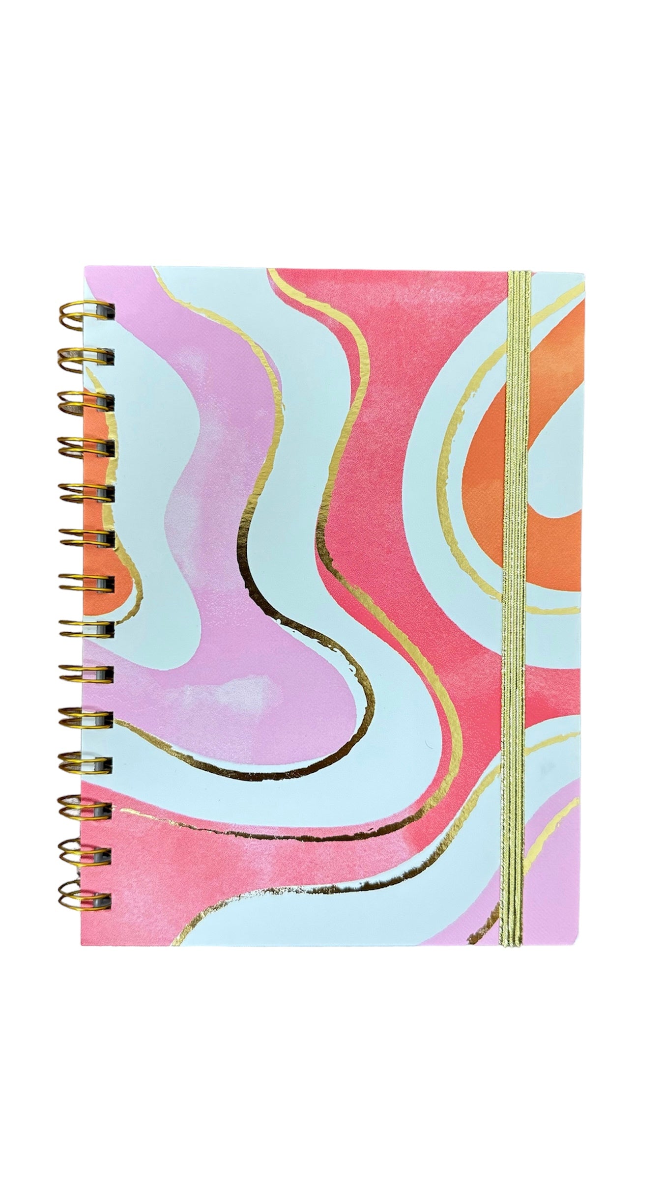 Libreta de colores con espiral