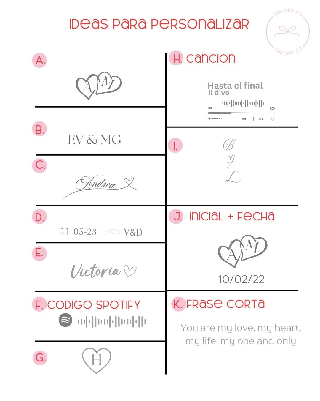 Cadena placa corazon