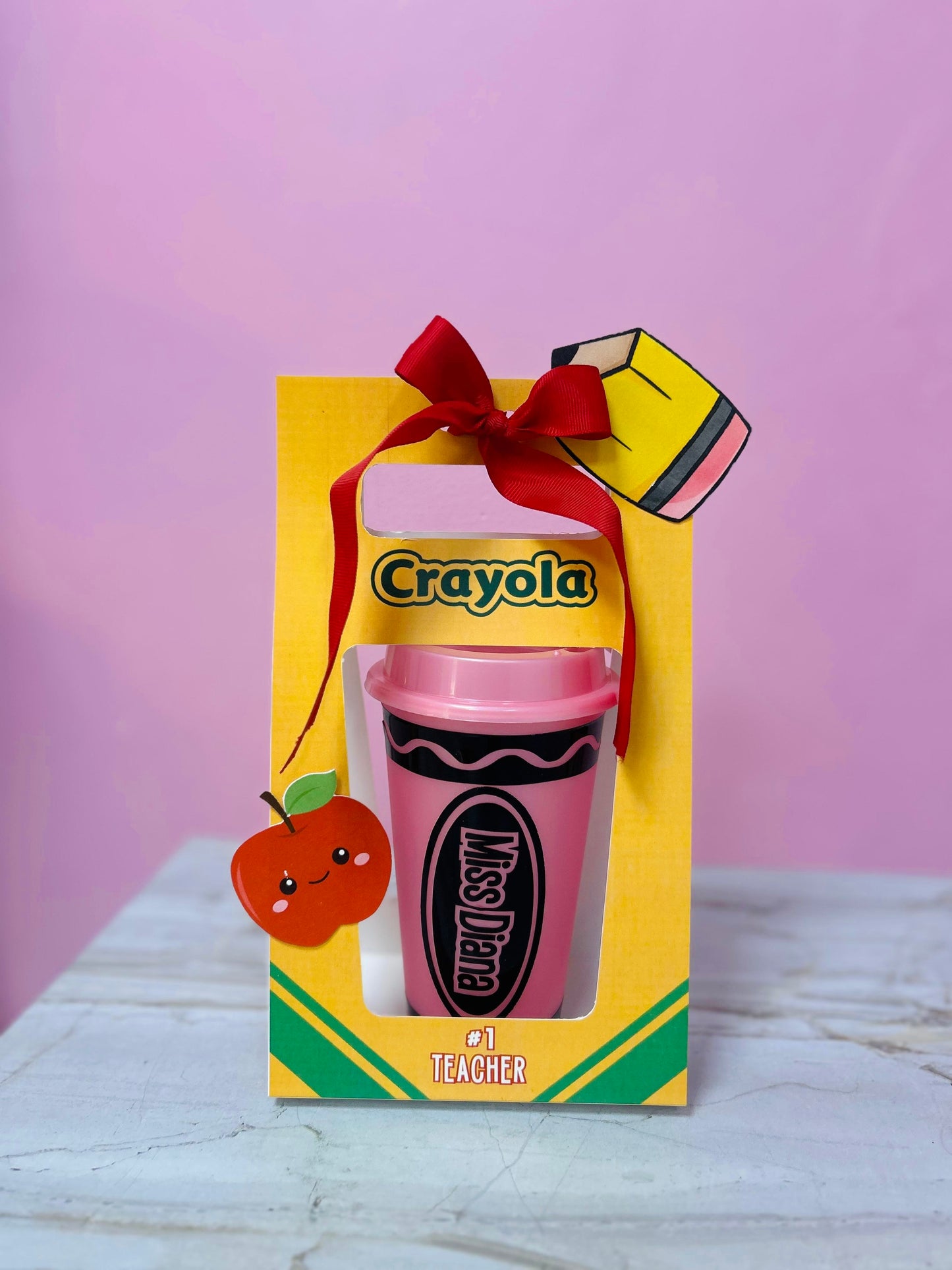Vaso crayola