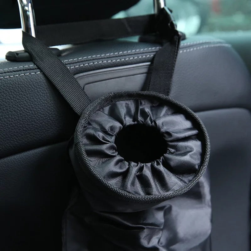 Basurero tipo bolsa para carro