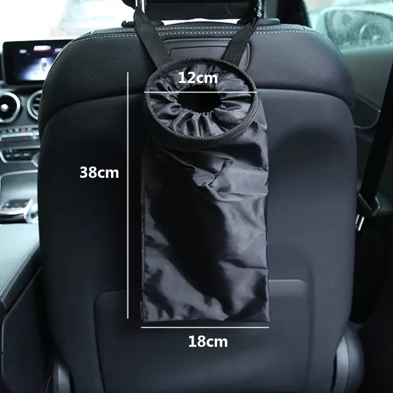 Basurero tipo bolsa para carro