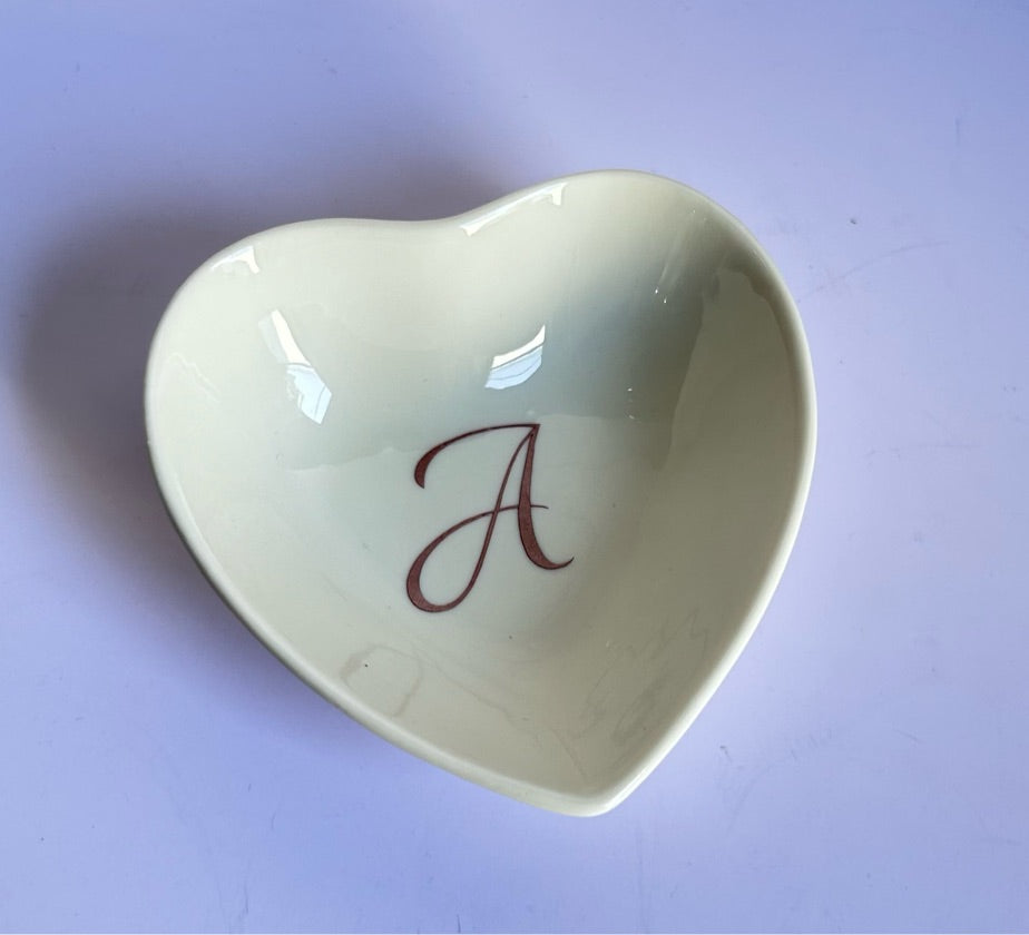 Tray joyero corazón