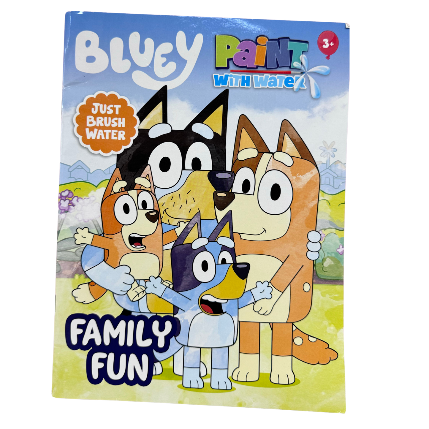 Libros para pintar de Bluey