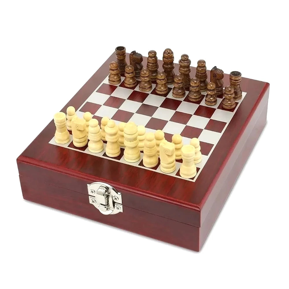 Chess & wine set