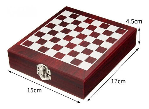 Chess & wine set