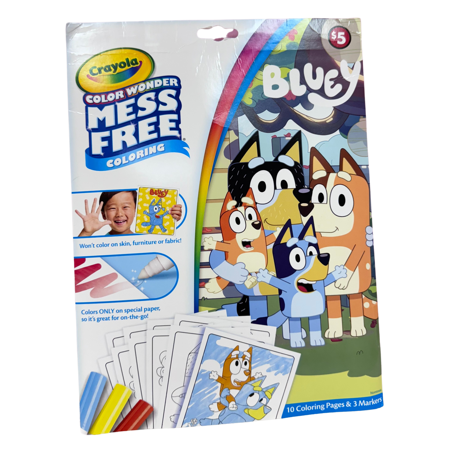 Libros para pintar de Bluey