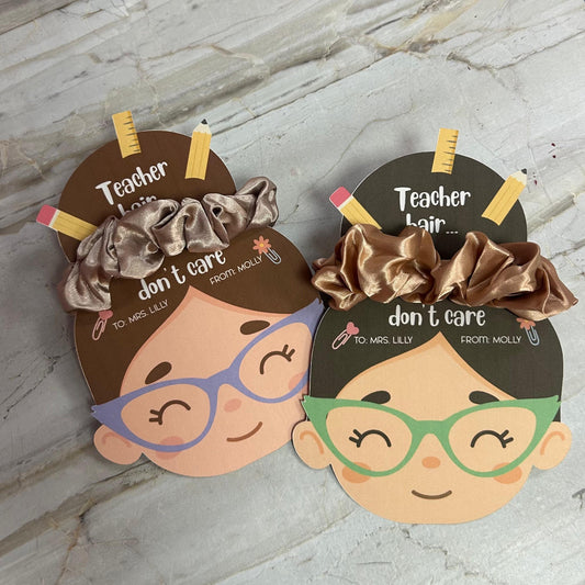 Scrunchie for teacher