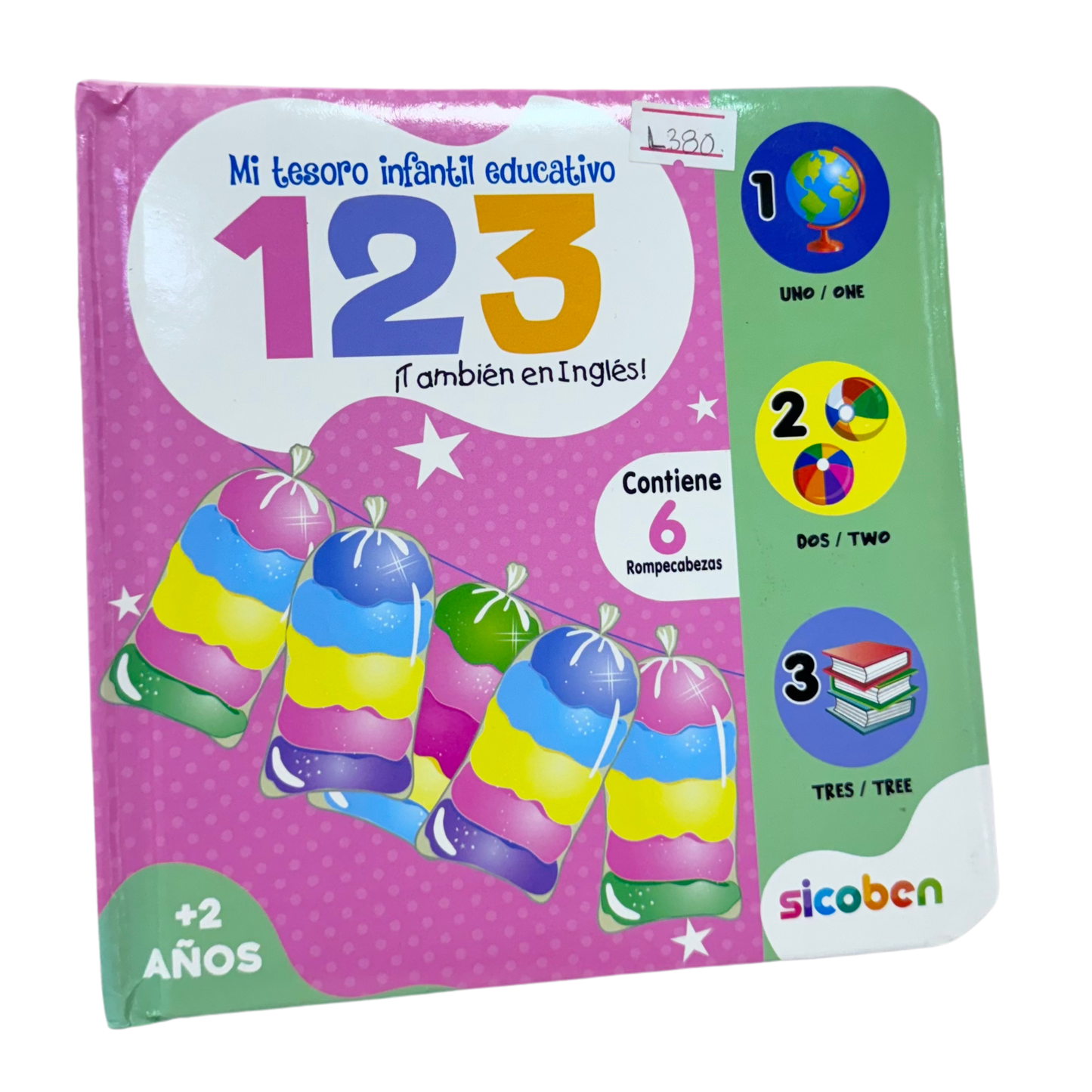 Libro de números educativo infantil