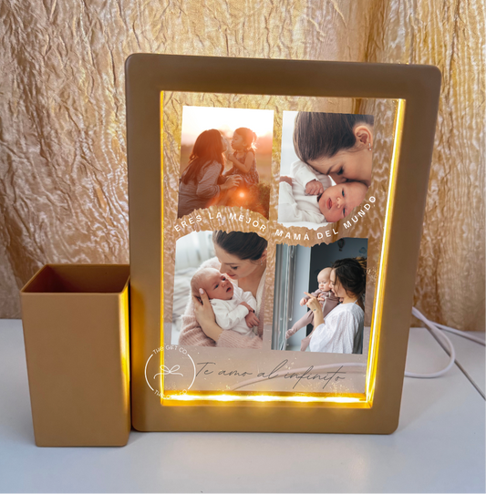 Retratera led con lapicera