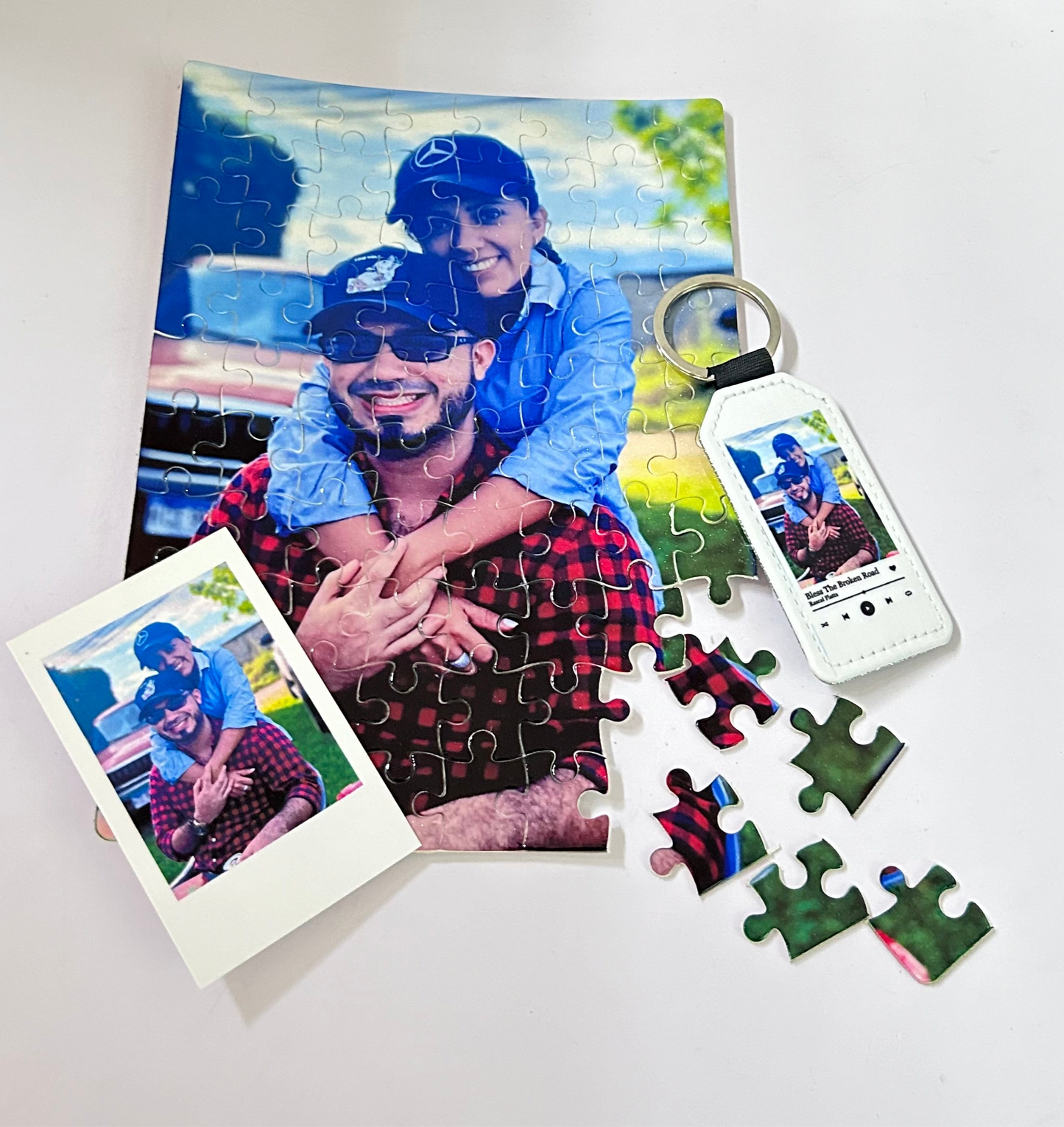 Duo puzzle +llavero