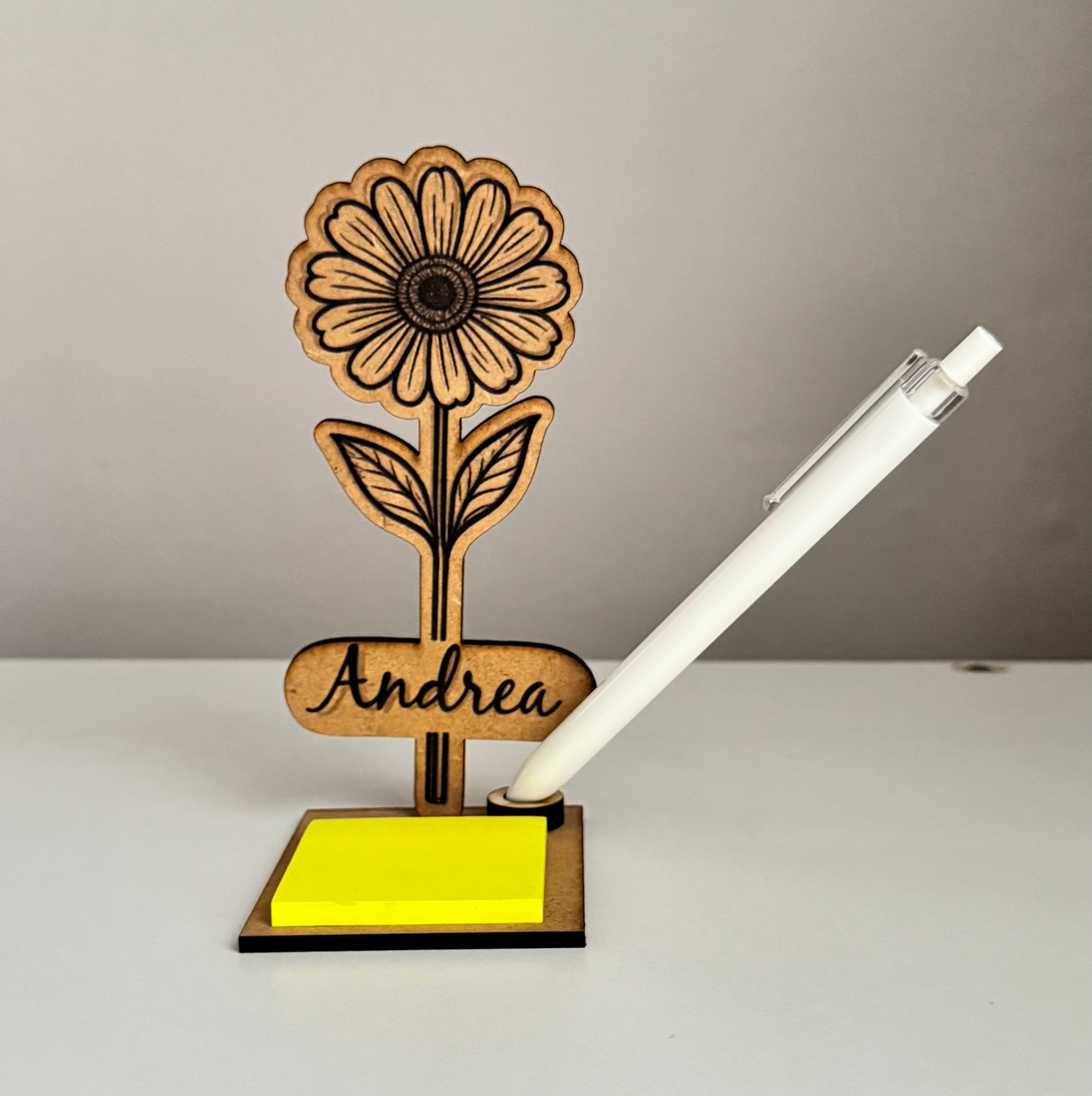 Flower stand post it