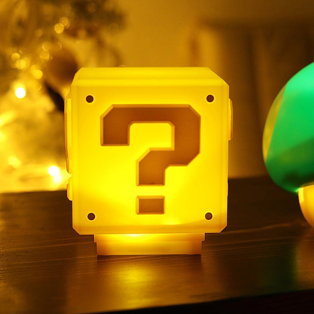 Mario Block Lamp